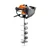 Stihl BT-131, 1.9 HP, 36.3 cc Single Man Operated Earth Auger / Post hole digger with 8 inch Auger Bit